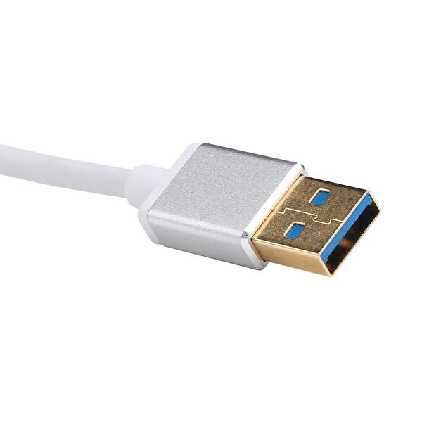 Daytona FC06 3 Bağlantı Noktalı USB 3.0 To 3usb3.0 10/100 Mbps Ethernet Kablolu Çoklayıcı Adaptör