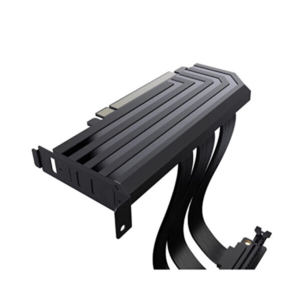 HYTE ACC-HYTE-PCIE40-B PCIe40 PCIe 4.0 200 MM Pitch Black Riser Kablosu