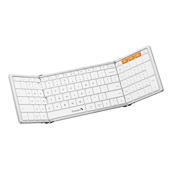 ProtoArc XK01 CP012684 Beyaz Katlanabilir Bluetooth Kablosuz Klavye ...