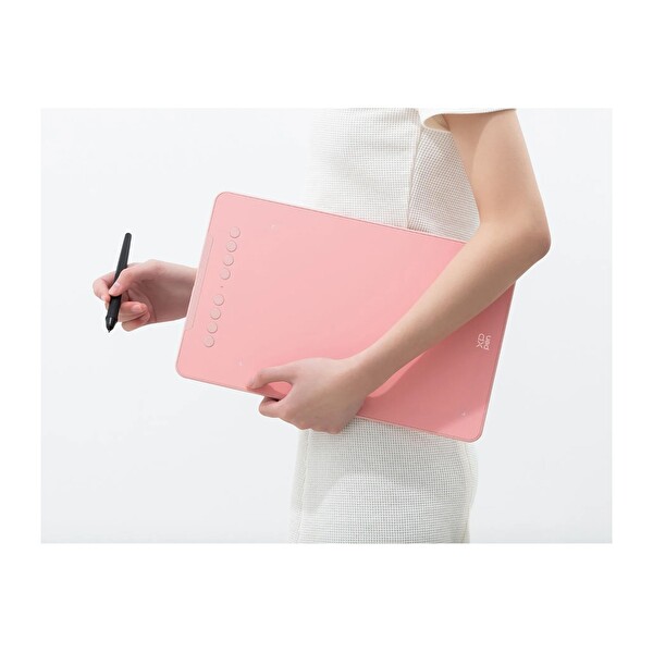 XP-Pen DECO01 V3 Grafik Tablet 16K 8 Kısayol Pembe