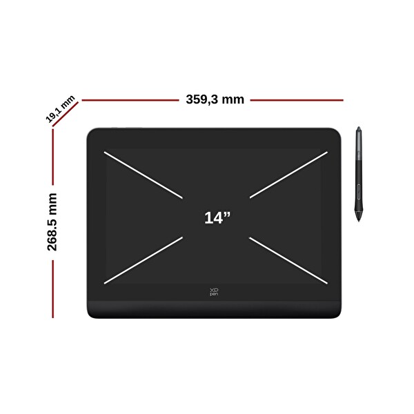 XP-Pen Artist Pro 14 2nd Generation Grafik Ekran Tablet