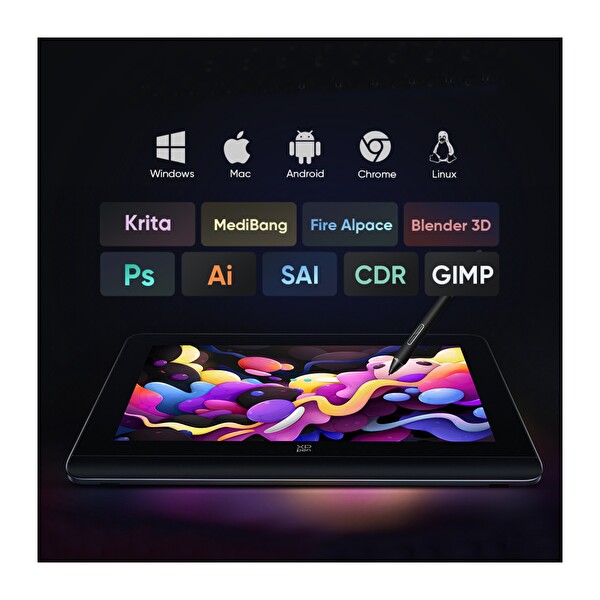 XP-Pen Artist Pro 14 2nd Generation Grafik Ekran Tablet