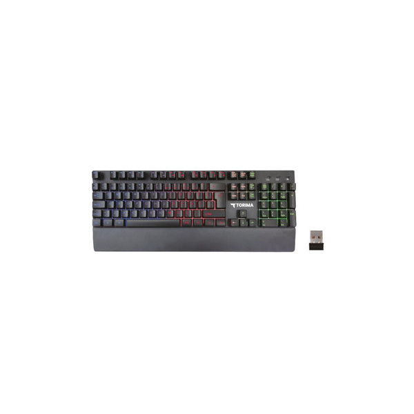 Torima TK-10 Mekanik Hisli Şarj Edilebilir RGB Işıklı Wireless Gaming Klavye