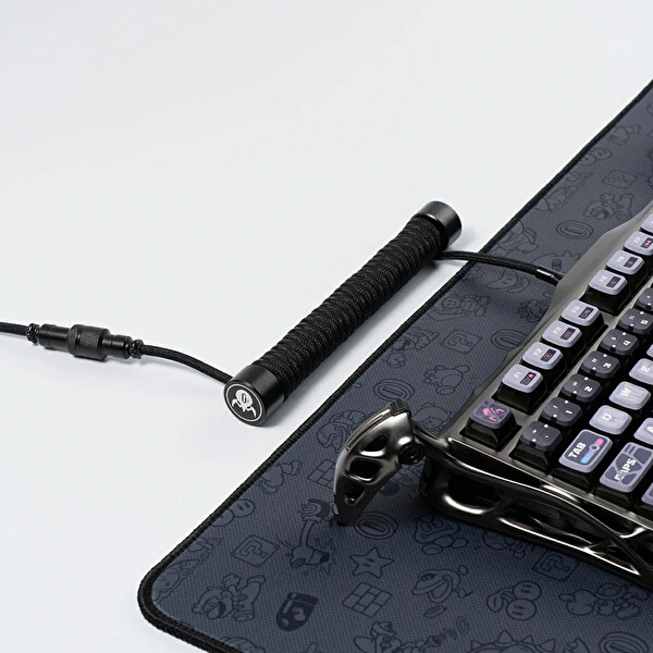 GravaStar Sarmal Aviator USB to Type-c Mekanik Klavye Uyumlu 1.85 M Oyuncu Kablosu