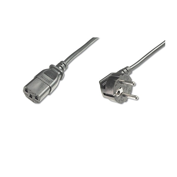 Beek Schuko-C13 2.5 Metre H05VV F 0.75 x 3 MM 10A 250V Siyah Güç Kablosu