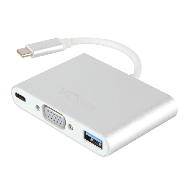 Vcom CU426M TYPE-C-M TO VGA-F USB 3.0-F Çevirici