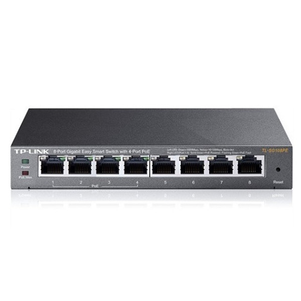 TP-Link TL-SG108PE 8 Port Gigabit 4 Port POE Smart Switch