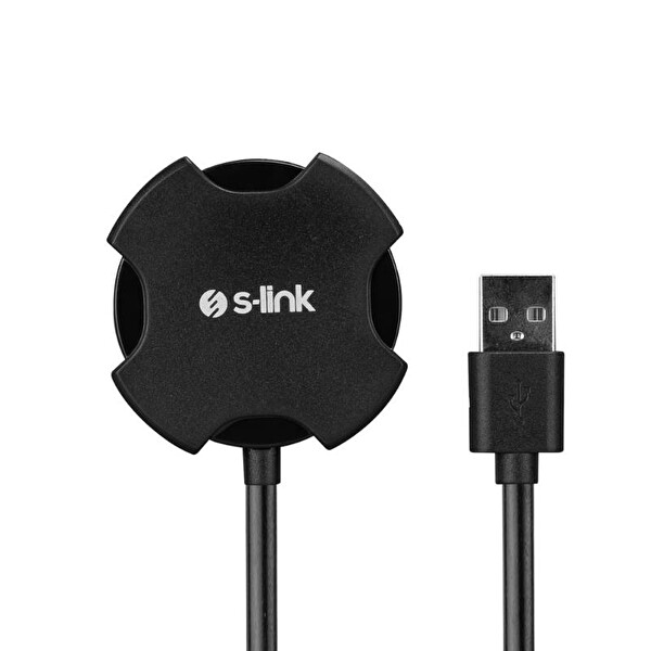 S-Link Swapp SW-U212 4 Port USB 2.0 Siyah Çoklayıcı