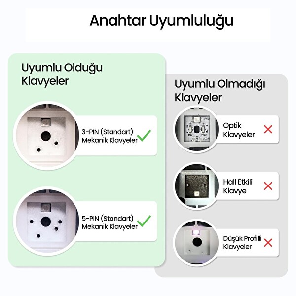 Aula Leobog GrayWood V4 Lineer 100 Adet Mekanik Switch