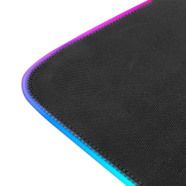 Rampage Blitz RGB M (MP-23) Siyah 252×328×3 MM RGB Ledli Gaming Mouse Pad 36944