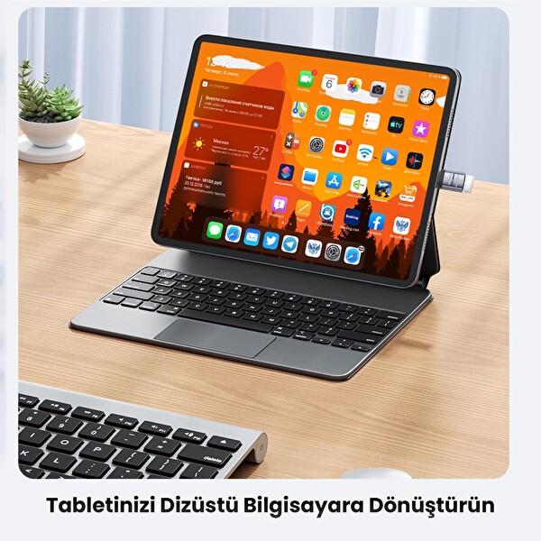 Rocoren USB 3.2 Gen1 Erkek to Type-C Dişi OTG Çevirici Dönüştürücü Adaptör