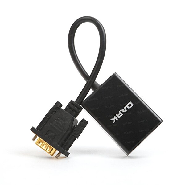 Dark DK-HD-AVGAXHDMI2 VGA to HDMI Dönüştürücü Siyah