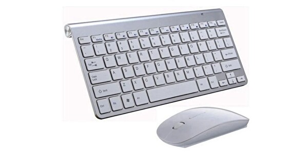 Evimdeyokyok ZR481 Gri Kablosuz Klavye ve Mouse Seti