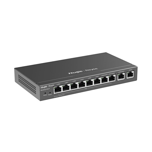 Ruijie Reyee RG-EG210G-P 10 Portlu 8 Port 70W Yönetilebilir Poe Switch