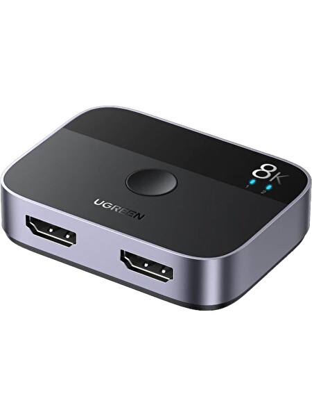 Ugreen 90385 CM561 2 Giriş 1 Çıkış HDMI 2.1 8K 60Hz 4K 144Hz 2K 165Hz 1080P 240Hz Yönlendirici Switch