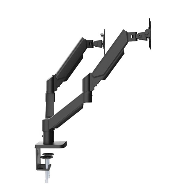 Sline Line Of Technology M252D Amortisörlü 13-32'' Çift Kollu Masa Üstü Monitör Standı