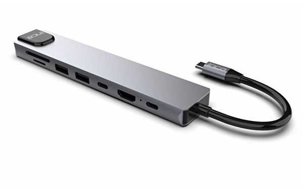 Inca ITPC-7 8'li USB Type-C Alüminyum Hub