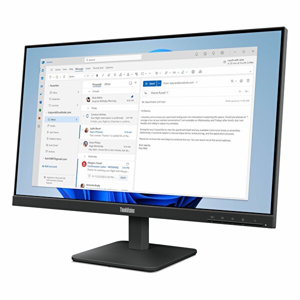 Lenovo ThinkVision S24-4E 64B5KAT1TK 23.8