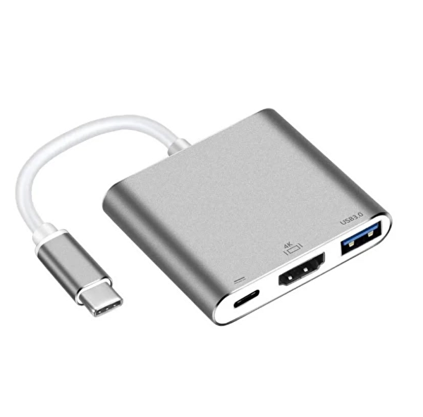 Evimdeyokyok ZR41 Type-C 3 in 1 Connector Çevirici