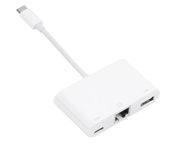 Evimdeyokyok ZR282 Nk 107Tc Type-C Ethernet Camera Adaptör Çevirici