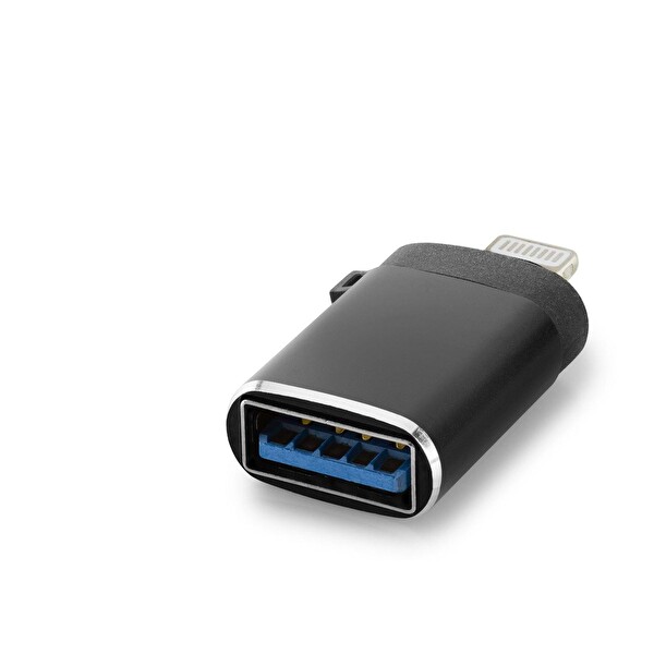 Evimdeyokyok HDX1056 Lightning To USB 3.0 F Siyah Çevirici