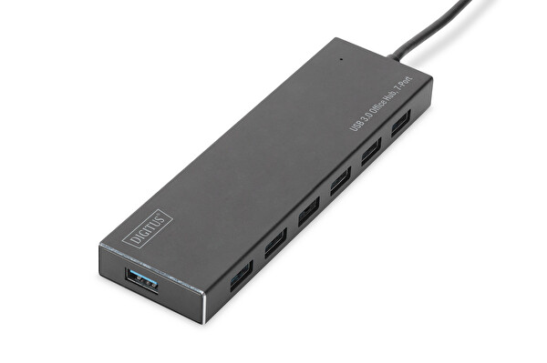 7 Port USB 3.0 Hub - 5V - USB 3.0 Office Hub 3.5 A Güç Adaptörü Ve Çevirici