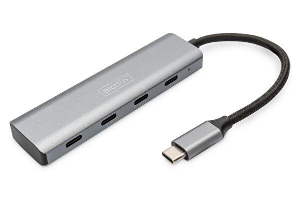 Digitus USB-C 4-Port Hub 4 x USB-C Port 3.1 Gen1 - 5 GBPS Çoklayıcı