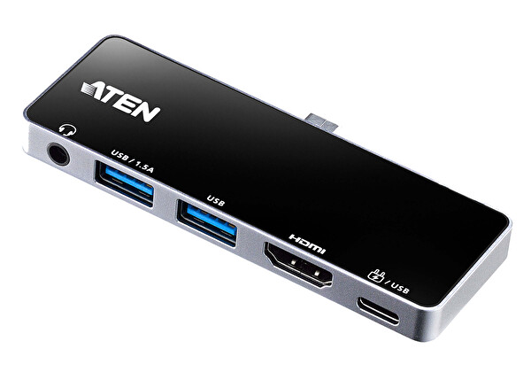 Aten USB-C Travel Güç Geçişli Çevirici