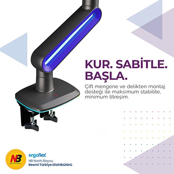 Ergoflex North Bayou G70-Gaming 2-20 KG 32