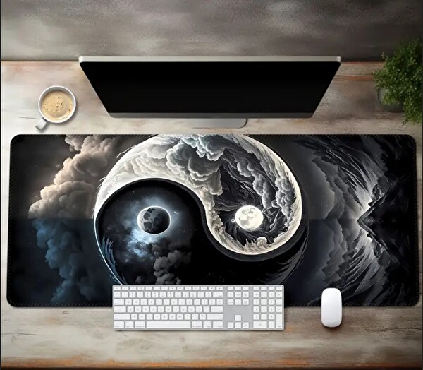 Sge Teknoloji 65X25 CM Ekinoks Temalı Kaydırmaz Speed Yüzey Mouse Pad