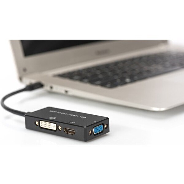 Digitus Multi-Media Kablolu 3 İn 1 Mini Displayport Çeviricisi