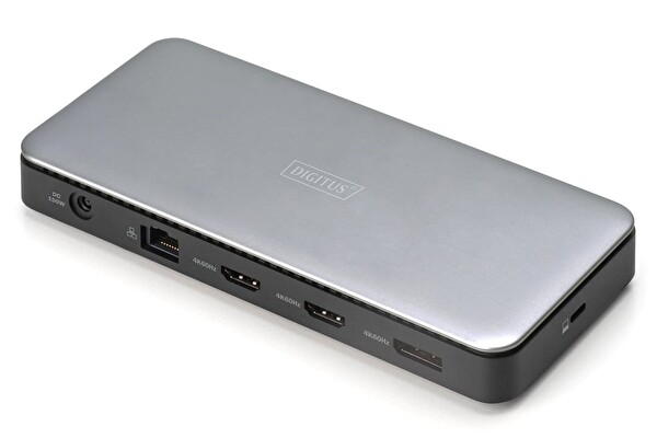 Digitus USB-C Docking Statio 10 Gbit/s 11 Port 3.2 Gen 2 Bağlantı Noktası Çevirici
