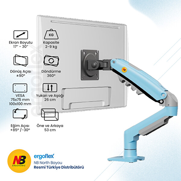Ergoflex North Bayou F80 17