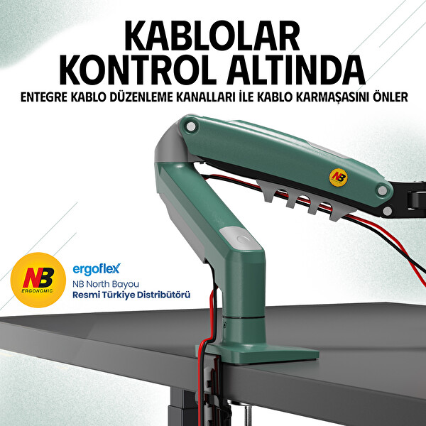 Ergoflex North Bayou Ergonomik NB F80 17