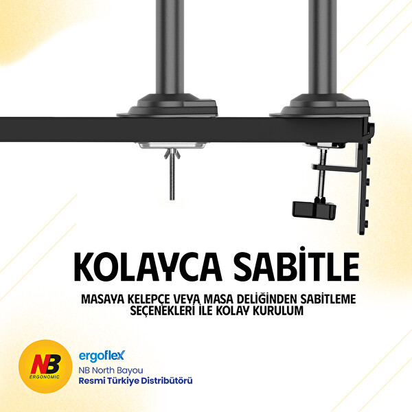 Ergoflex North Bayou H100 Amortisörlü Profosyonel 17