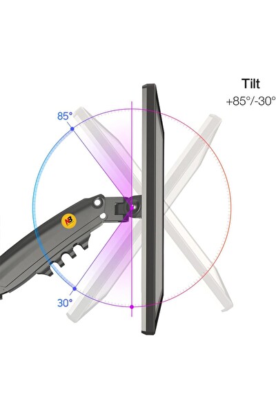 Ergoflex North Bayou H100 Amortisörlü Profosyonel 17