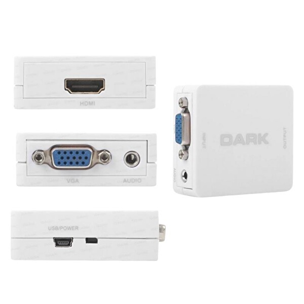 Dark DK-HD-AVGAXHDMI VGA to HDMI Aktif Dönüştürücü