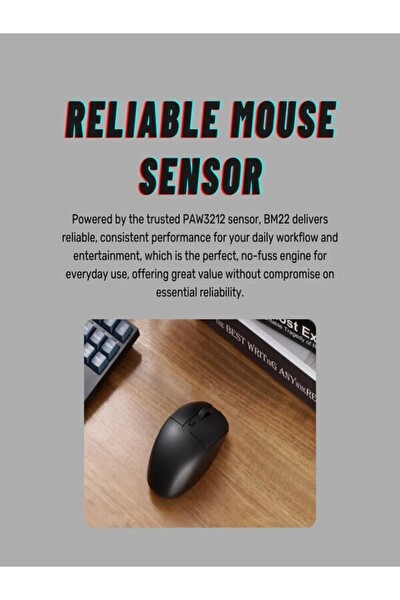 Keychron BM22-A9 Kablosuz Mouse