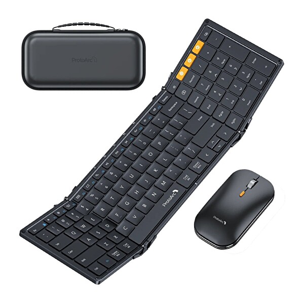 ProtoArc CP014041 XKM01 Siyah Kablosuz Klavye Mouse Seti