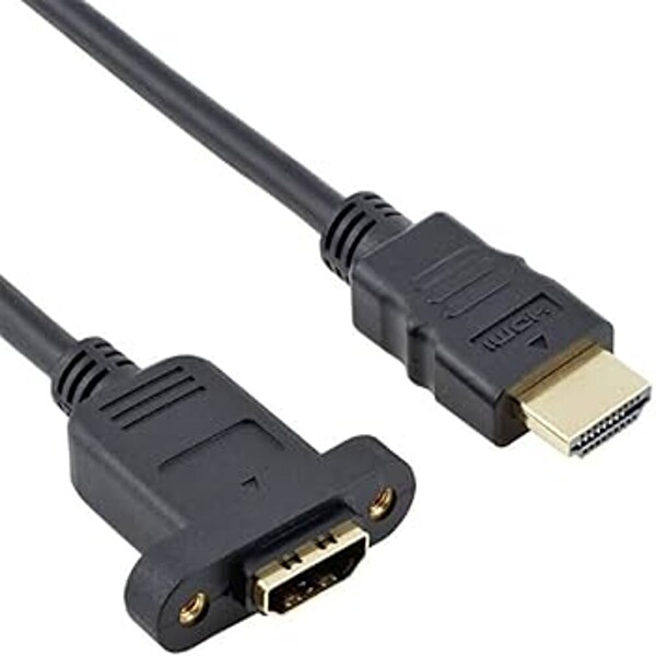Anunnaki HDMI M To HDMI F Dönüştürücü Kablo 4K 60Hz Destekli Yüksek Hız Uzatma Adaptörü