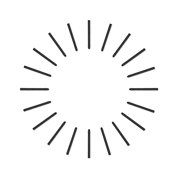 XP-Pen AC102 Pen Nibs X3 Elite/X3 Elite Plus/X3 Pro smart Chip Stylus için 20 Adet Yedek Uç