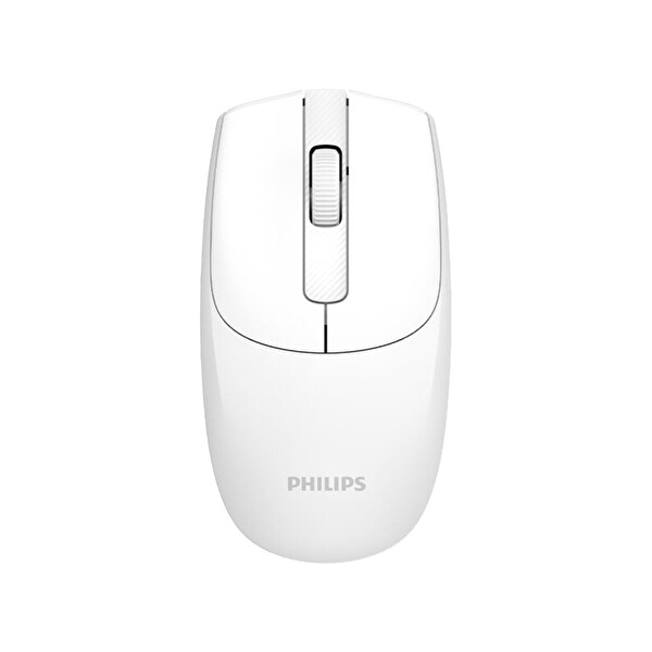 Philips SPK7398W 1600 DPI Beyaz Sessiz Kablosuz Mouse