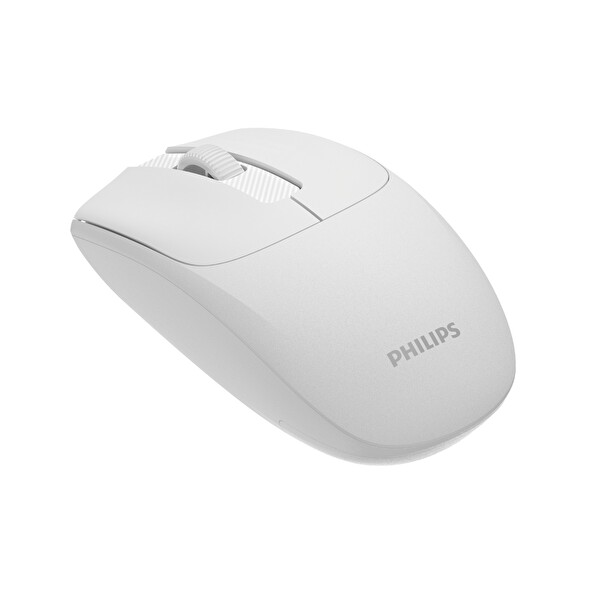Philips SPK7398W 1600 DPI Beyaz Sessiz Kablosuz Mouse
