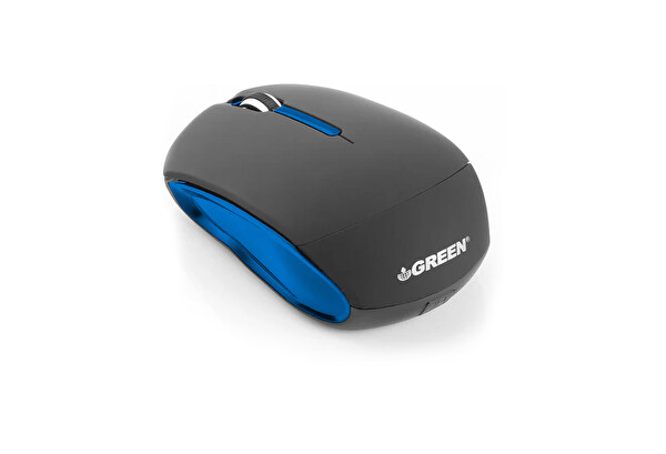Green GM103W Optik Kablosuz Mouse Siyah-Mavi