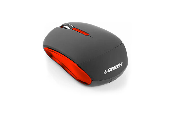 Green GM103W Optik Kablosuz Mouse Siyah-Kırmızı