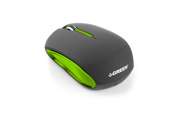 Green GM103W Optik Kablosuz Mouse Siyah-Yeşil