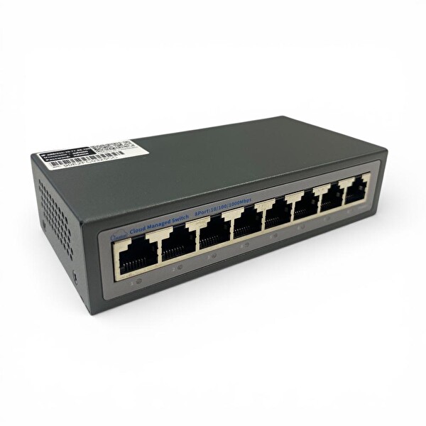 Novacom NVC-HIS218G 8 Port Gigabit Plastik Kasa Ethernet Switch