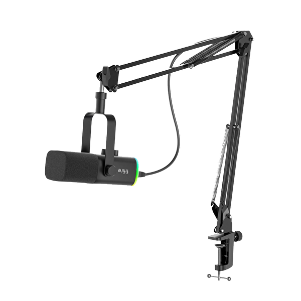 Fifine Ampligame AM8T XLR/USB RGB Dinamik Mikrofon Seti AM8T