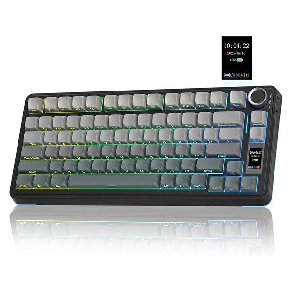Aula S75 Pro Mekanik RGB TKL Seiya Switch Kablosuz Makrolu Hot