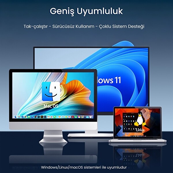 VegGieg 4 Portlu 10Gbps Type-C To 4xUSB-A 3.2 Gen2 USB Çoklayıcı Dönüştürücü Hub